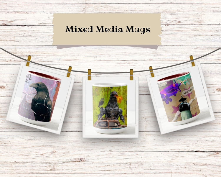 Mixed Media Mugs
