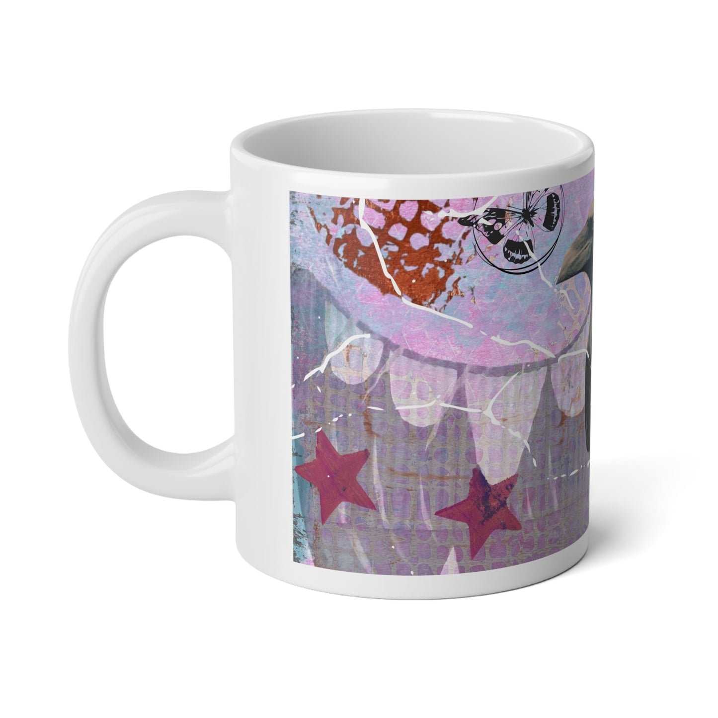 Harold's Crackled Wings - 20oz White Mug