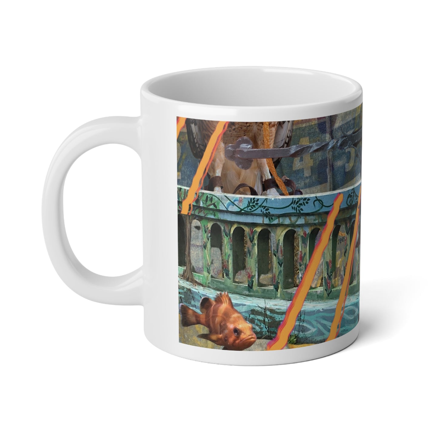 A Bridge Built by Birds ll - 20oz White Mug