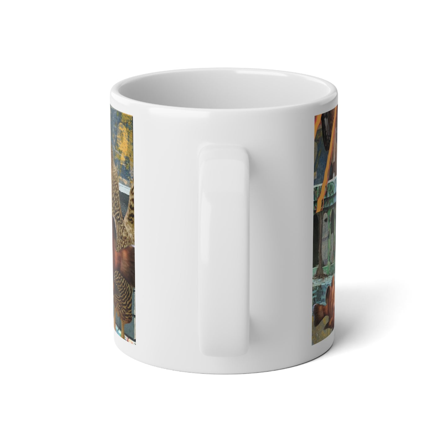 A Bridge Built by Birds ll - 20oz White Mug