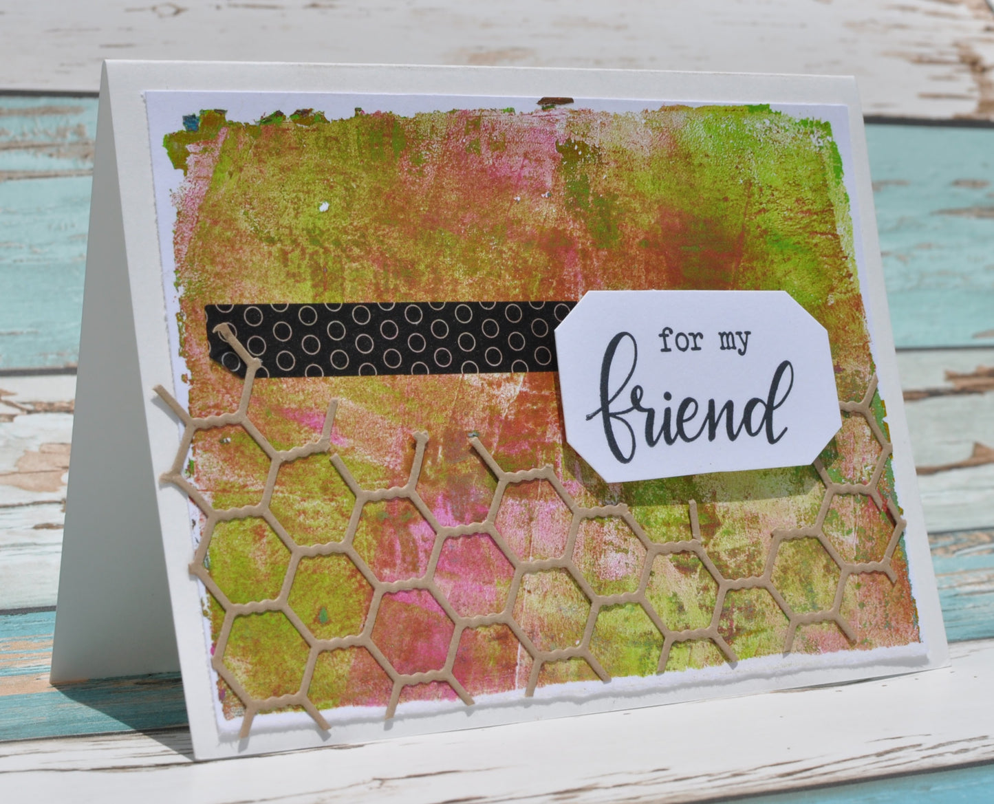 One of a Kind Greeting Card - "for my friend"