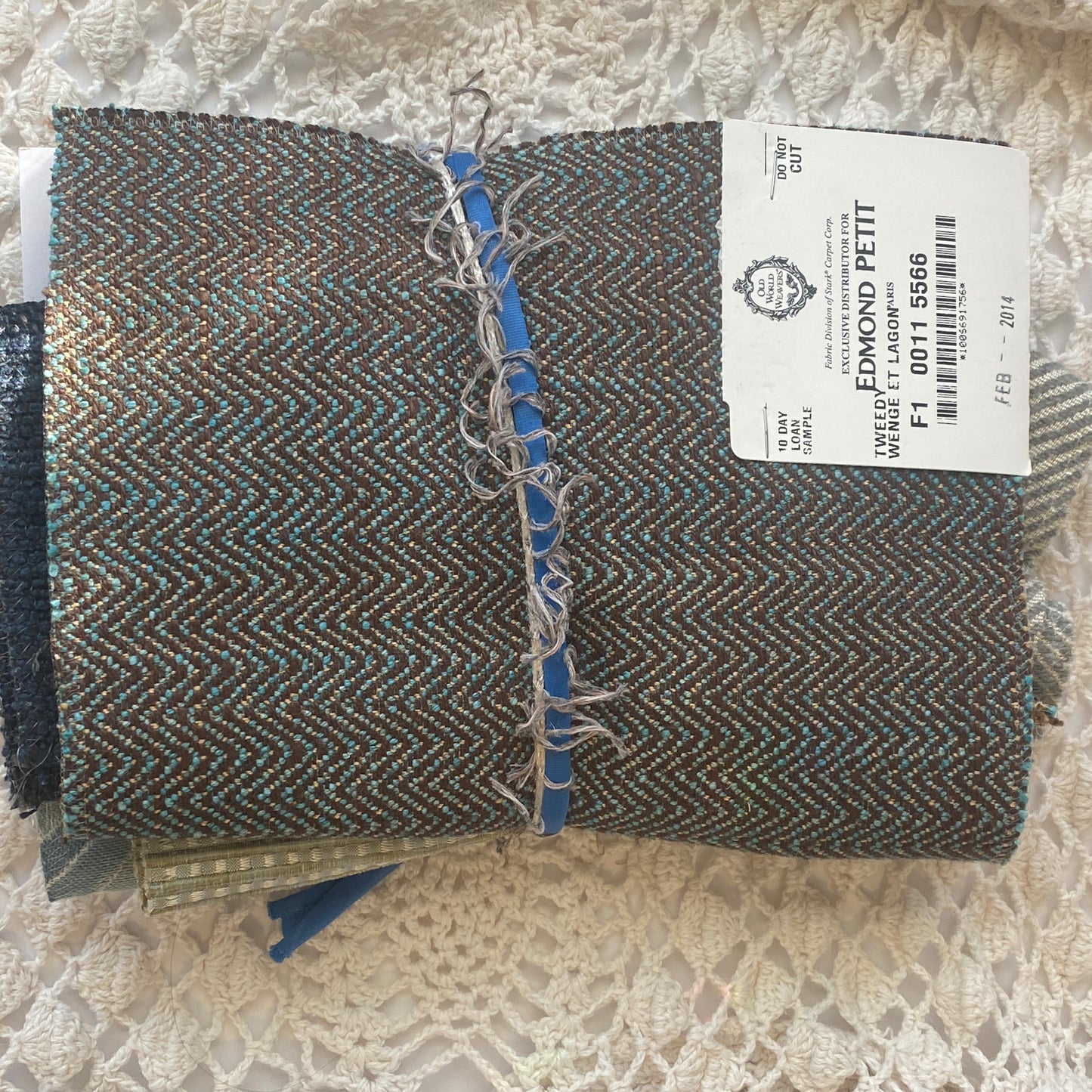 Recycled Fabric Swatch Bundle - Blues