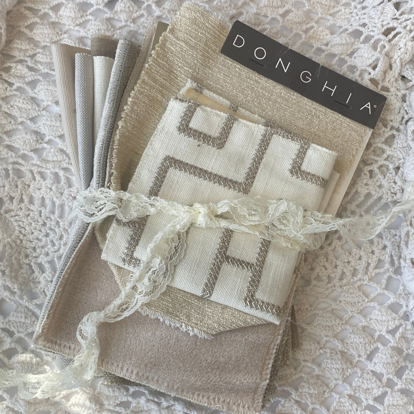 Recycled Fabric Swatch Bundle - Neutral Tones