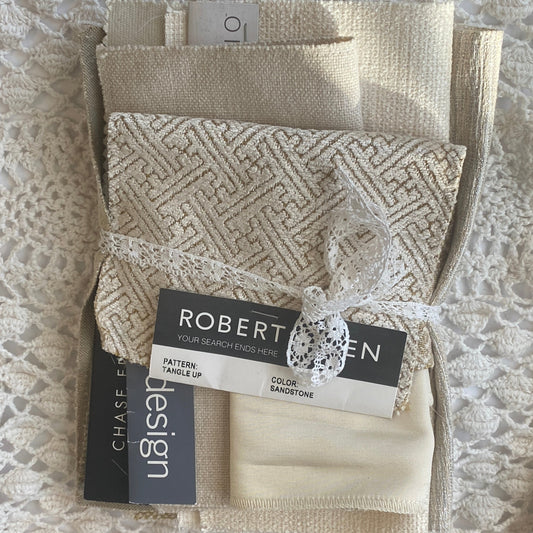 Recycled Fabric Swatch Bundle - Neutral Tones