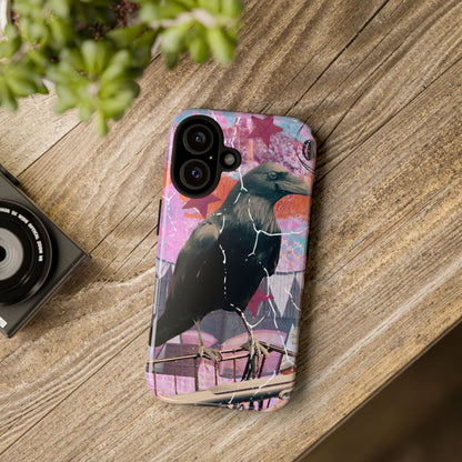 Stylish Phone Case with Raven Design, Tough Cases, Unique Phone Accessories, Gift for Bird Lovers, Durable Tech Protection, Artistic [...]