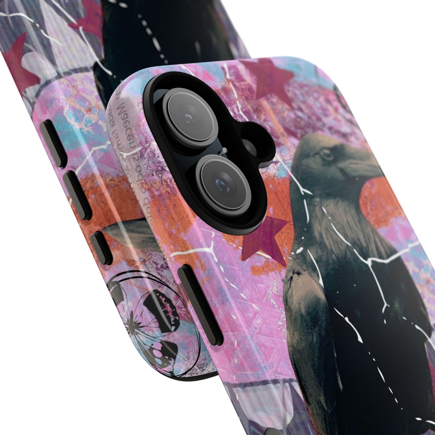 Stylish Phone Case with Raven Design, Tough Cases, Unique Phone Accessories, Gift for Bird Lovers, Durable Tech Protection, Artistic [...]
