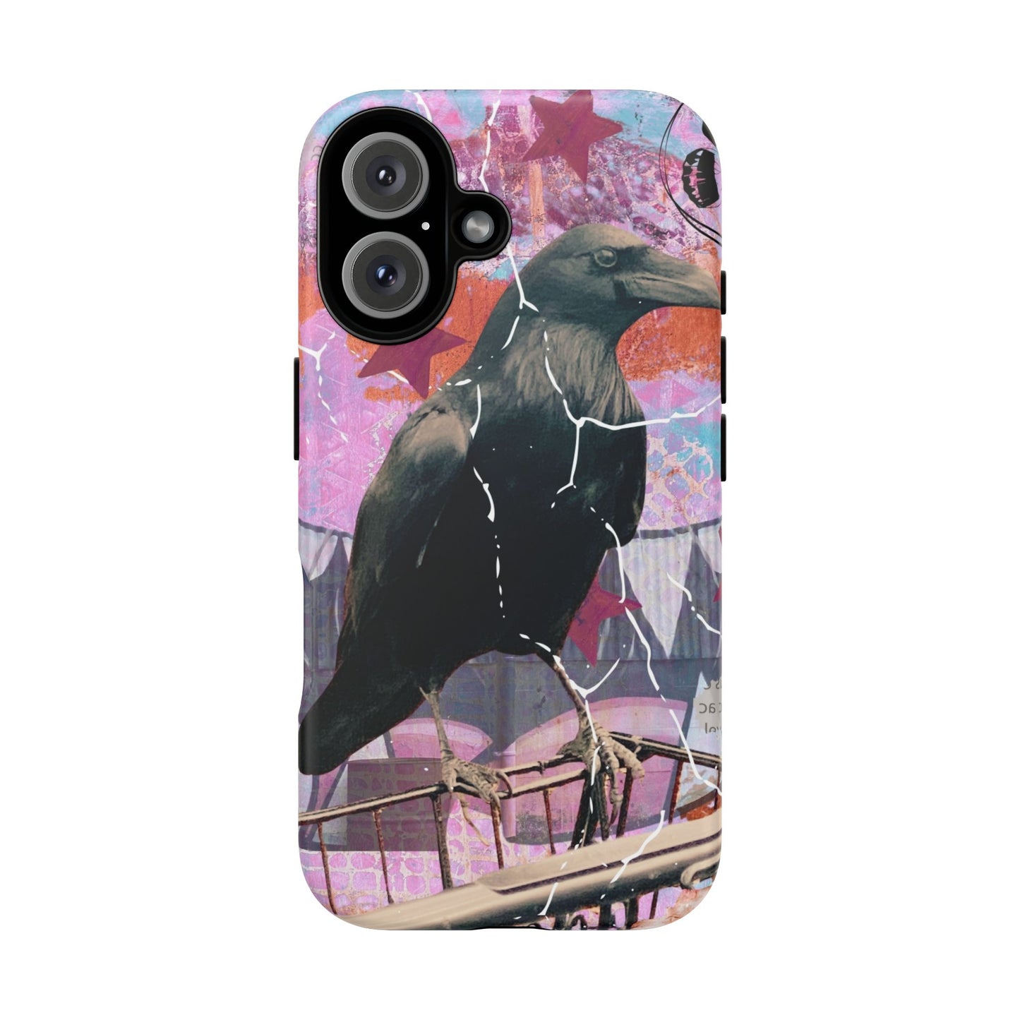 Stylish Phone Case with Raven Design, Tough Cases, Unique Phone Accessories, Gift for Bird Lovers, Durable Tech Protection, Artistic [...]