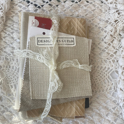 Recycled Fabric Swatch Bundle - Neutral Tones