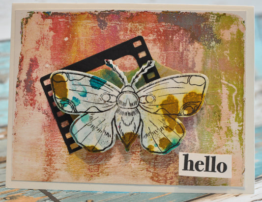 One of a Kind Greeting Card - "Hello"