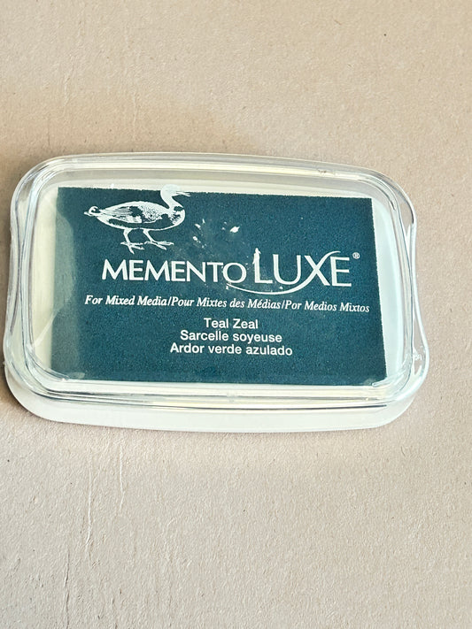 Memento Luxe Teal Ink Pad