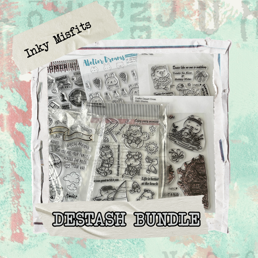Inky Misfits Destash Stamp Bundle