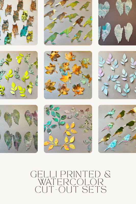 Art Layers: Handcrafted Ephemera Cut-Outs